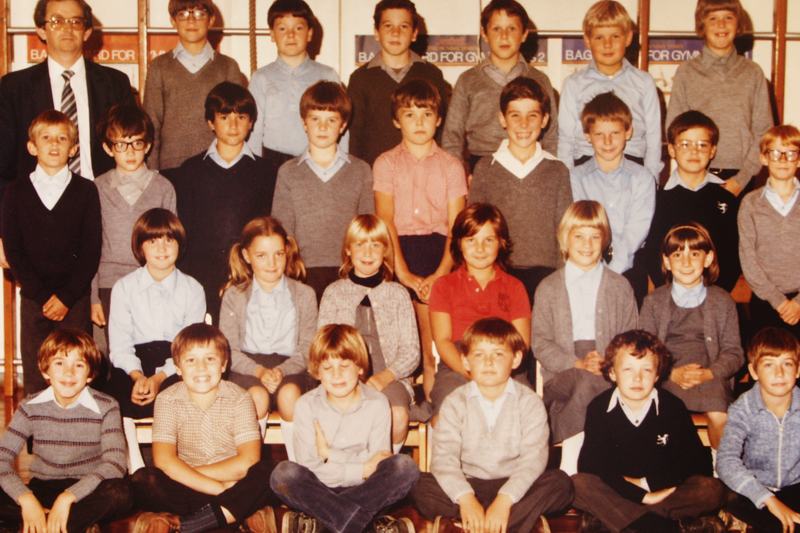 Shrivenham School Class circa 1982