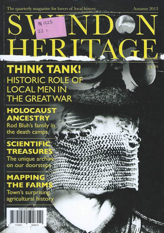 Front cover of the magazine for Autumn 2013