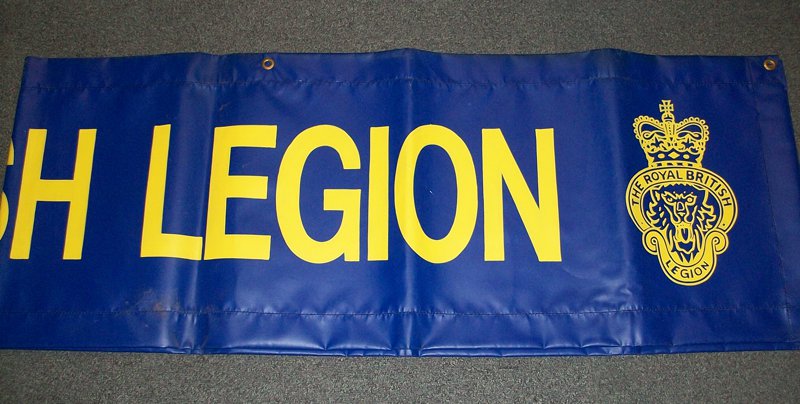 British Legion Banner