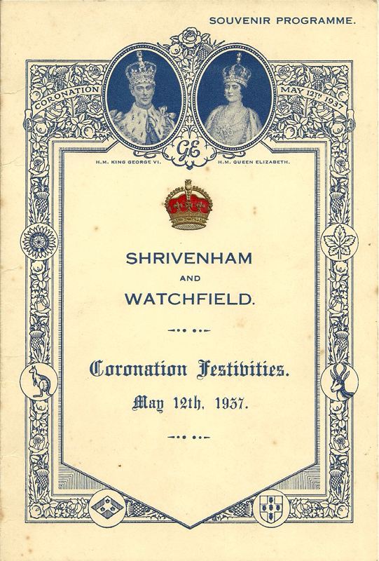The front cover of the programme