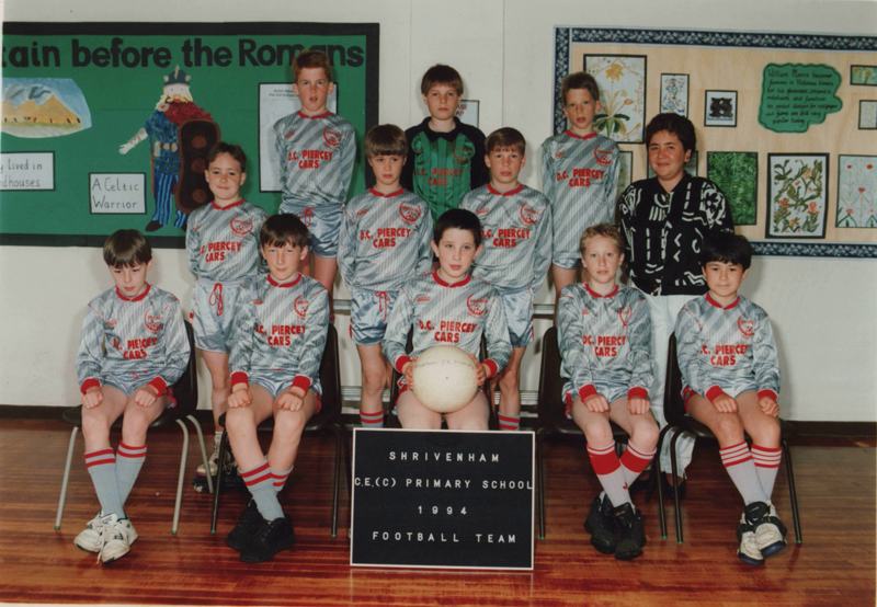 Shrivenham School Football Team of 1994