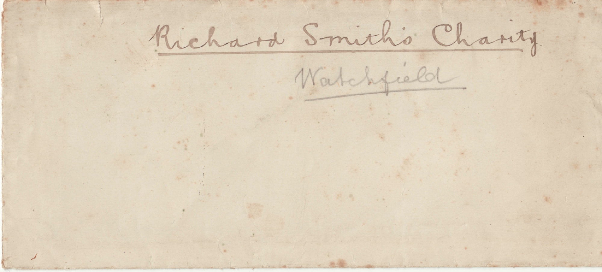 Early envelope but not post marked