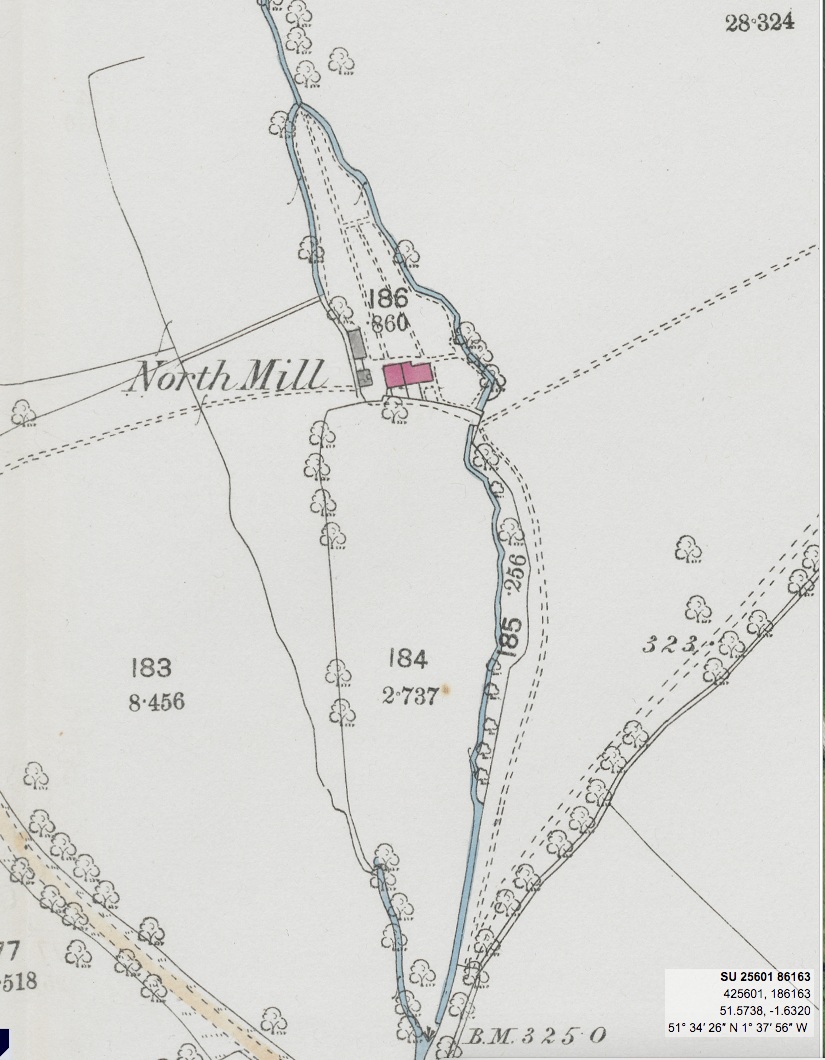 Location circa 1880. Map courtesy of National Library of Scotland geo-referenced maps 