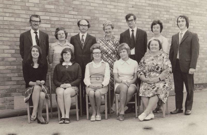 Shrivenham School Staff of 1973