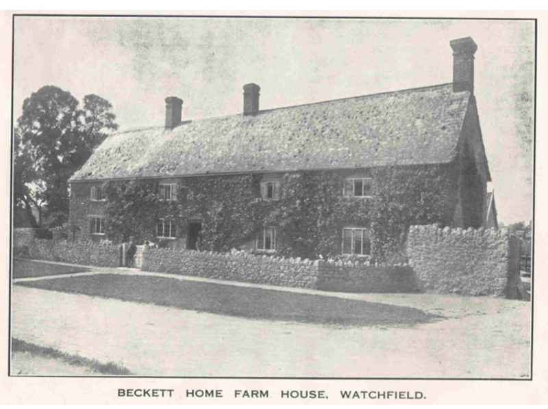 A photograph from the 1922 sale catalogue from which the farm failed to attract a buyer. See SHS Listing N1512 for more information