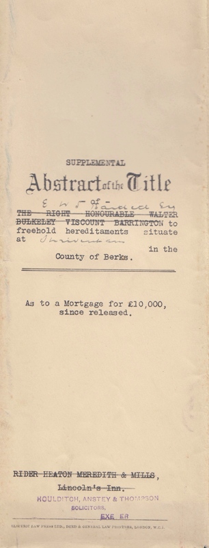Cover page of Title 1