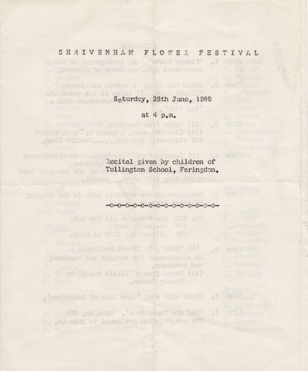 The programme
