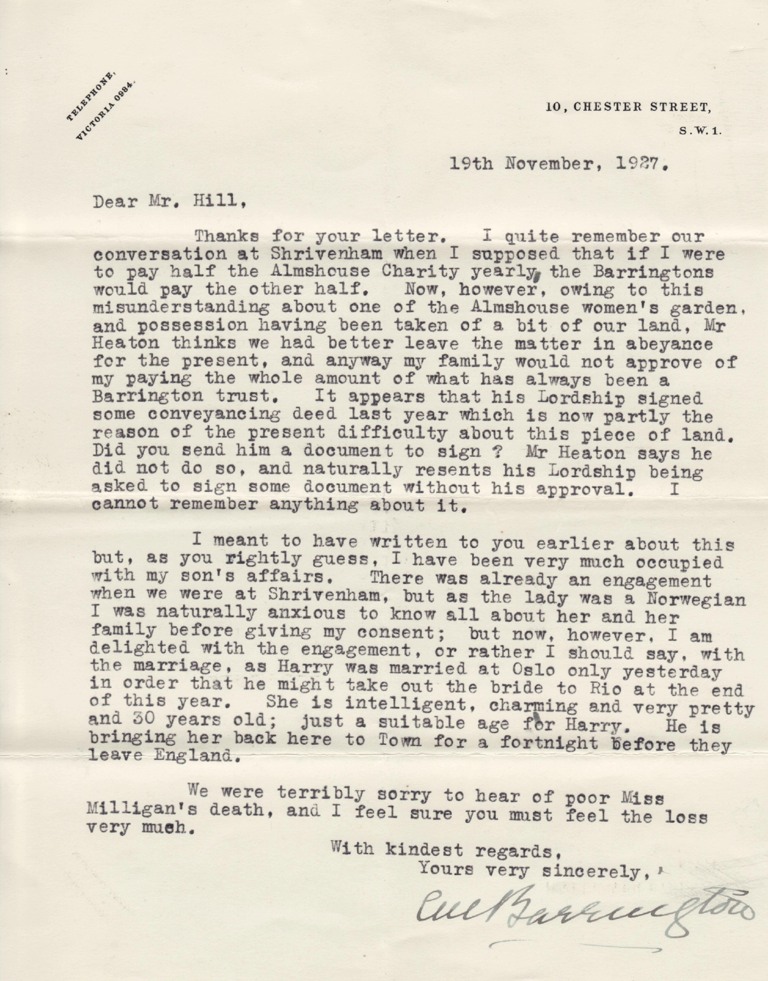 Letter on land dispute - Page 2
