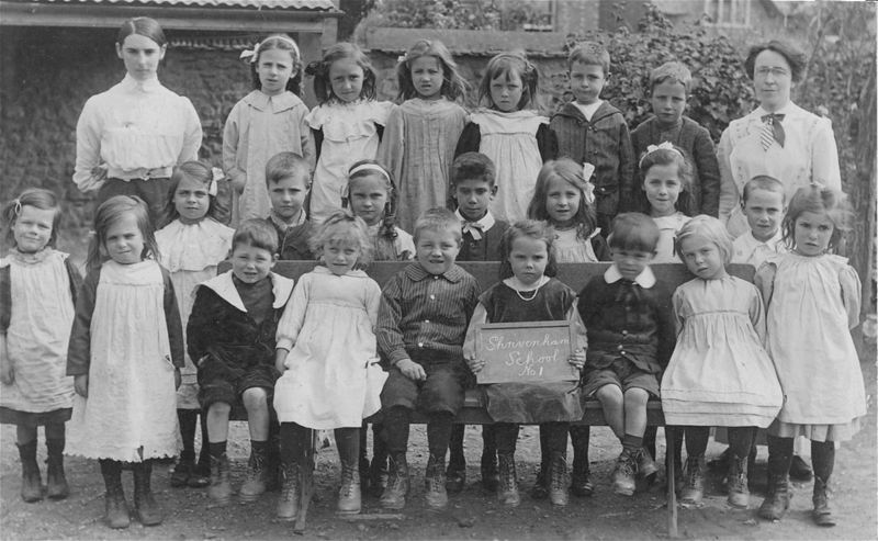 Shrivenham School Class No 1 circa 1910