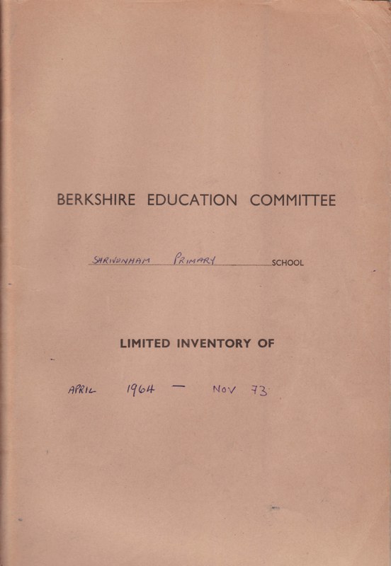 Front cover of the file