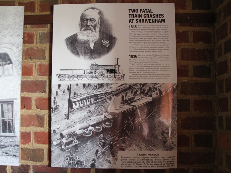 Large poster at the Heritage Centre, Shrivenham