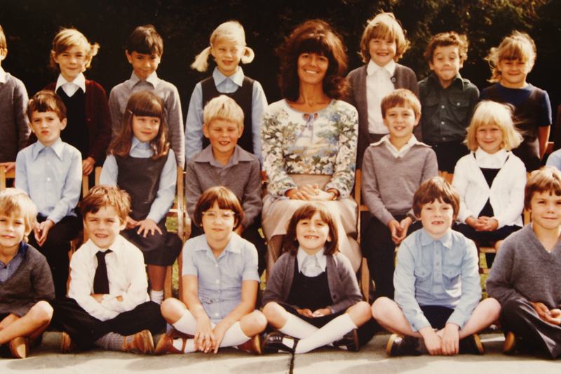 Shrivenham School Class circa 1980