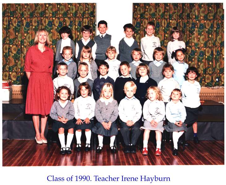 Mrs Irene Heyburn's Class of 1990