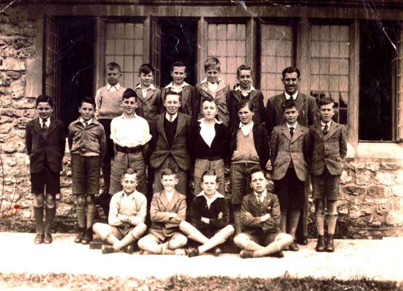 Shrivenham School Class of boys from 1950