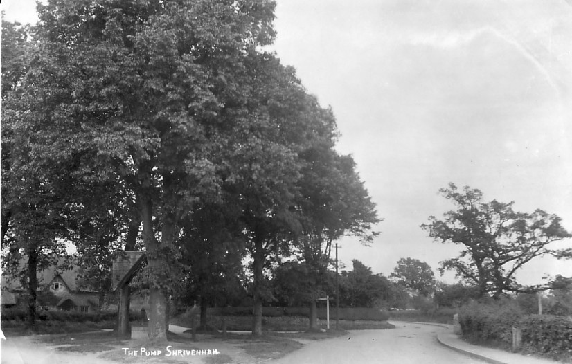 The junction where the cottage stood - now demolished. Photo courtesy of Paul Williams