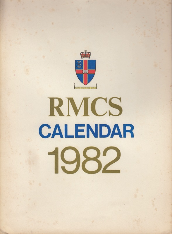 The front of the Calendar