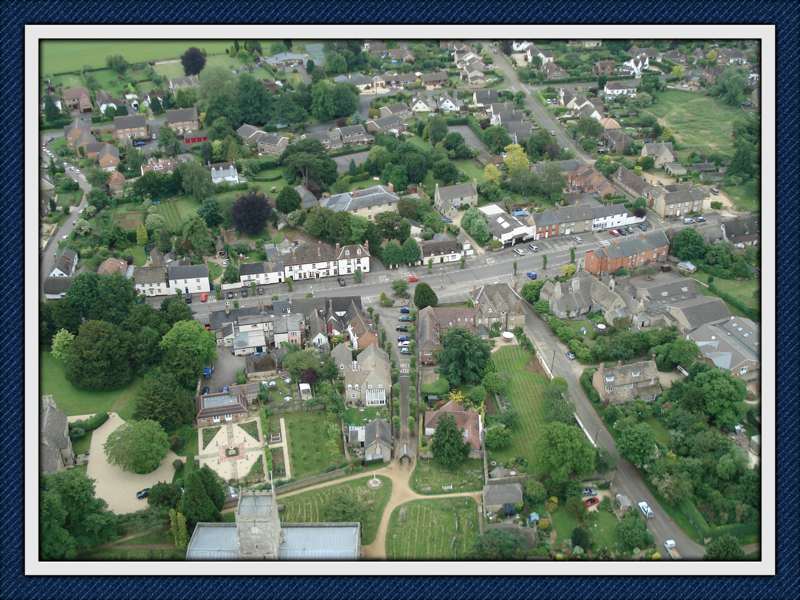 The High Street, Shrivenham. Photo by Neil B. Maw