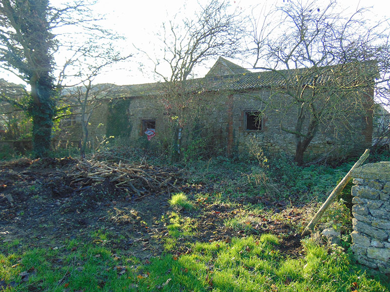 20. One of the older barns - formerly thatched