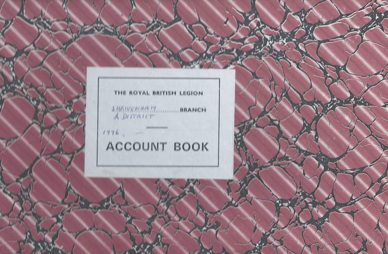 Royal British Legion Accounts Books