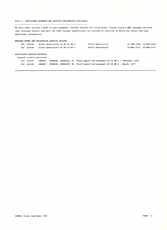 National Monument Record Page 3