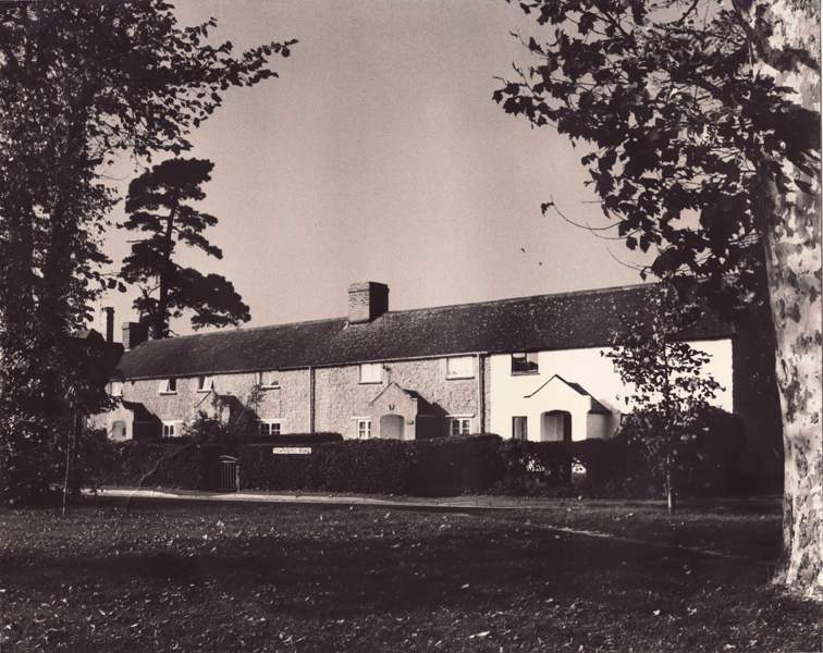 The row of cottages, known by some as Pump Cotts