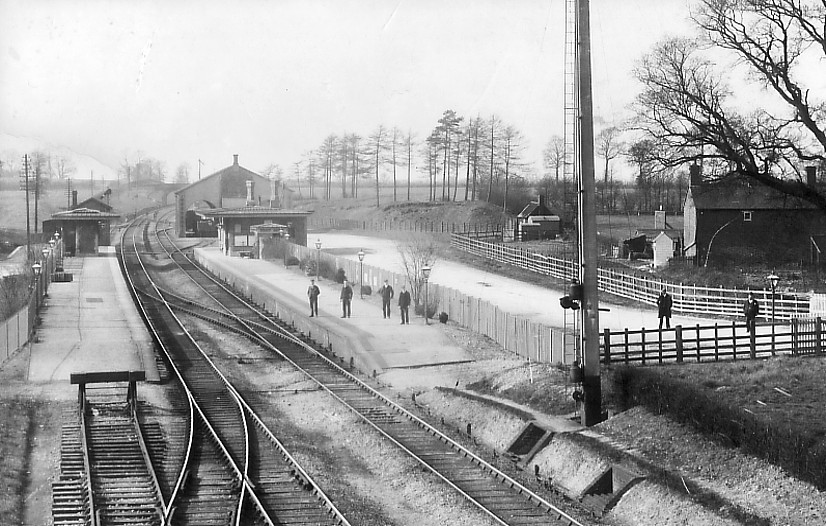 Shrivenham Station circa 1910, about 20 years after the accident. Photo courtesy of Paul Williams