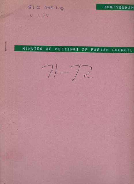 Front cover of the file