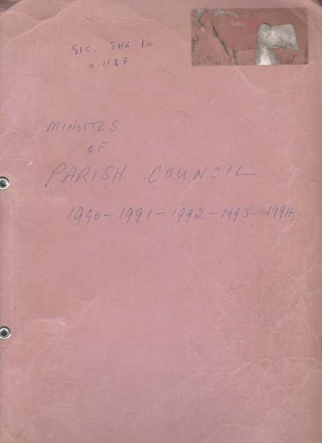 Front cover of the file