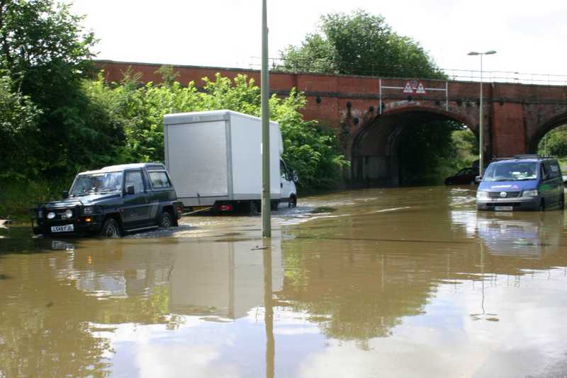 Acorn Bridge approaches. Being towed