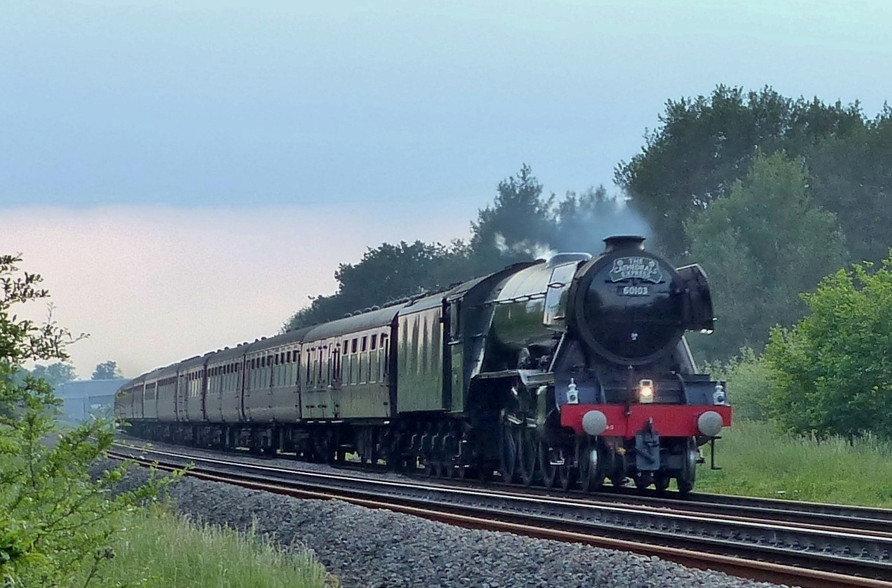 The Flying Scotsman. Photo by Steve Honey