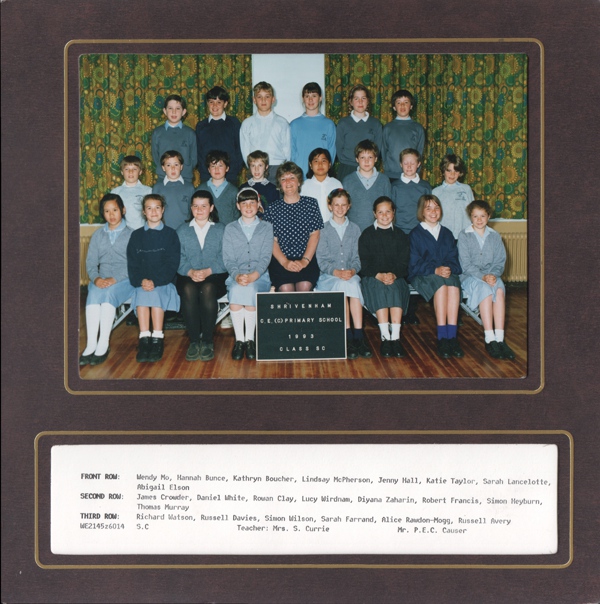 School Class SC of 1993