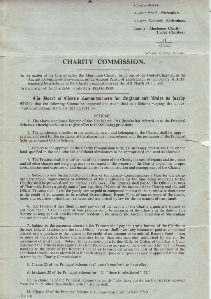 Charity Commission Listing