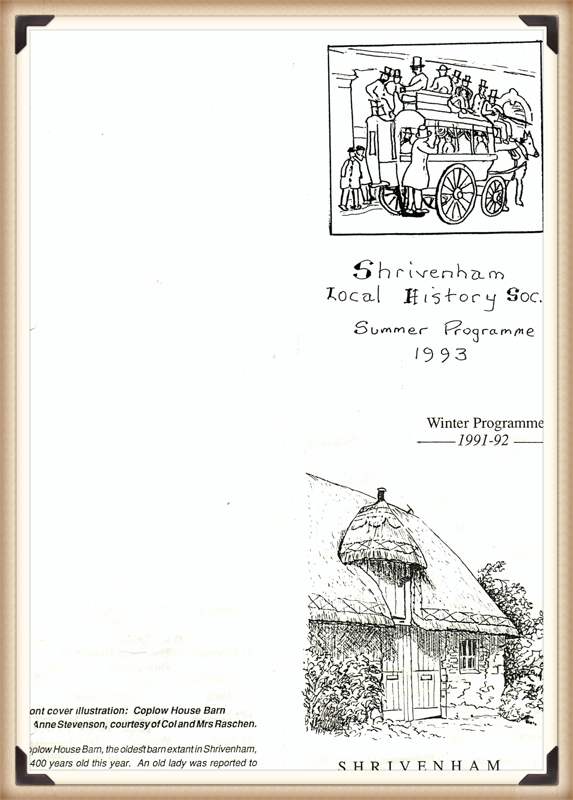 Shrivenham Local History Society Documents