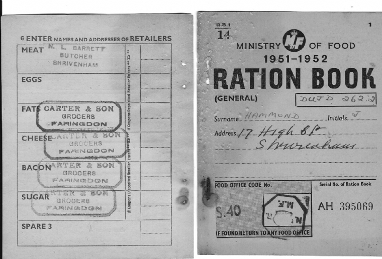 Ration Book 1951-52