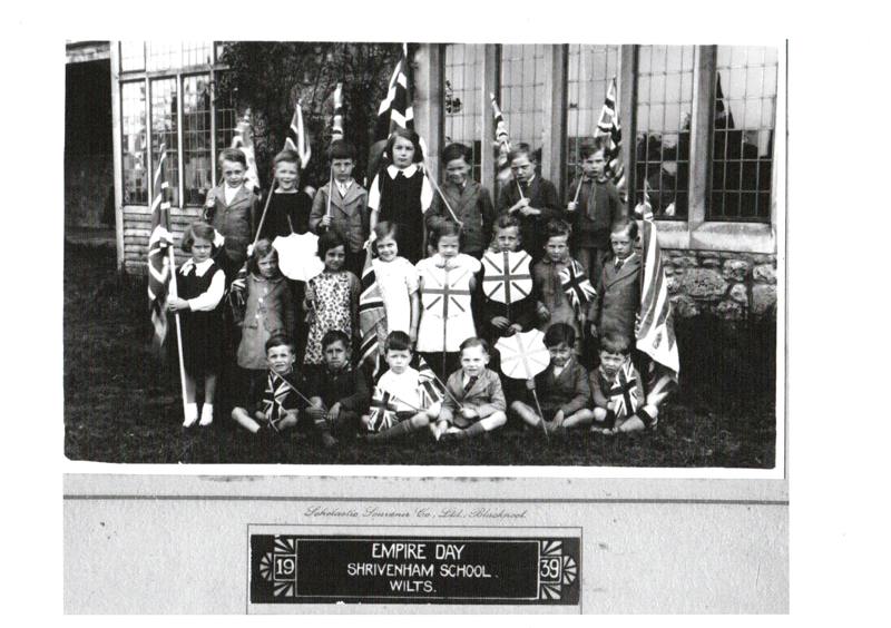 Shrivenham School class on Empire Day