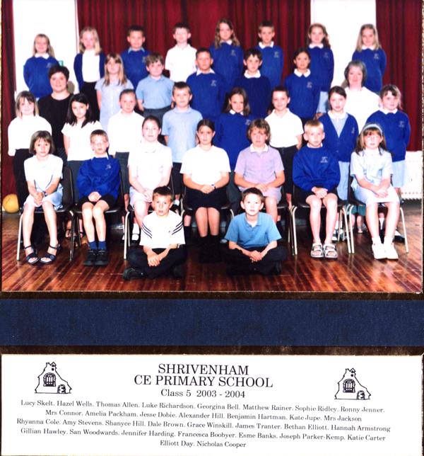 Class 5 of the year 2003-4