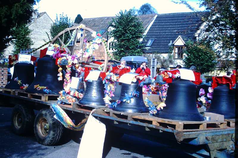 The return of the bells. Photo by Mervyn Penny