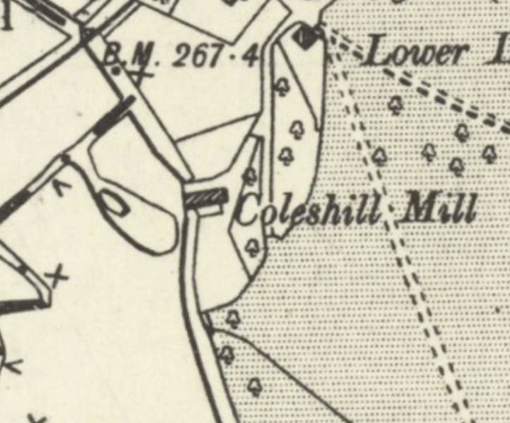 The Map location of the Mill