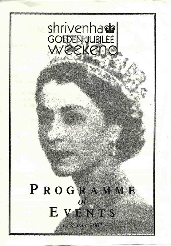 Front cover of the programme