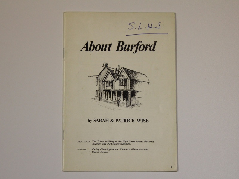 About Burford book cover