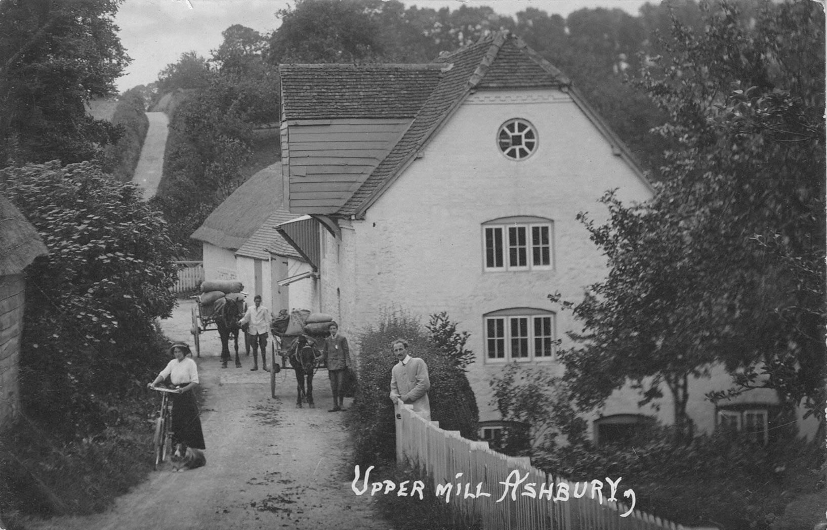 Upper Mill Kingston Winslow - Ashbury circa 1920. Photo courtesy of Paul Williams