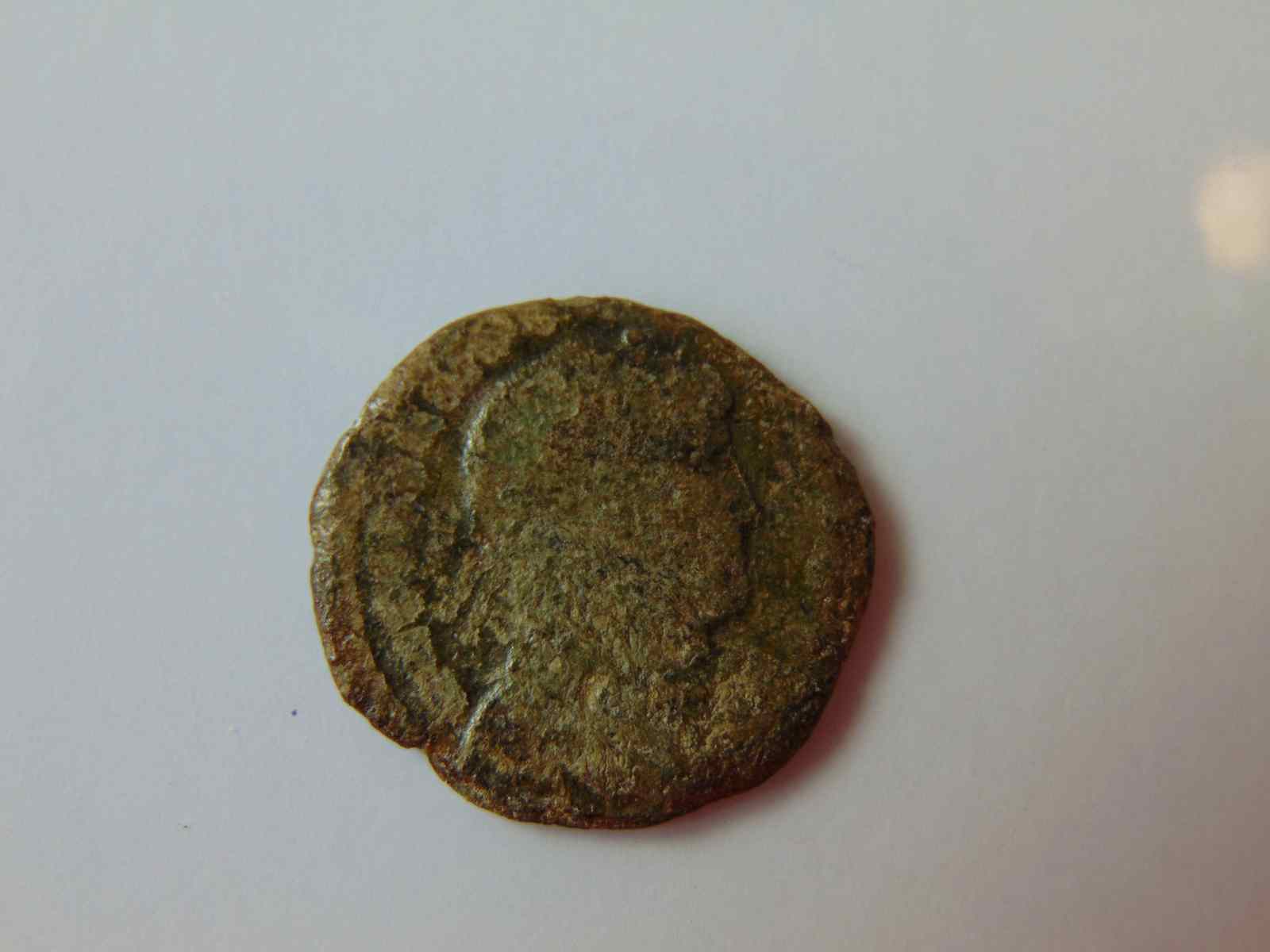 Roman coin obverse