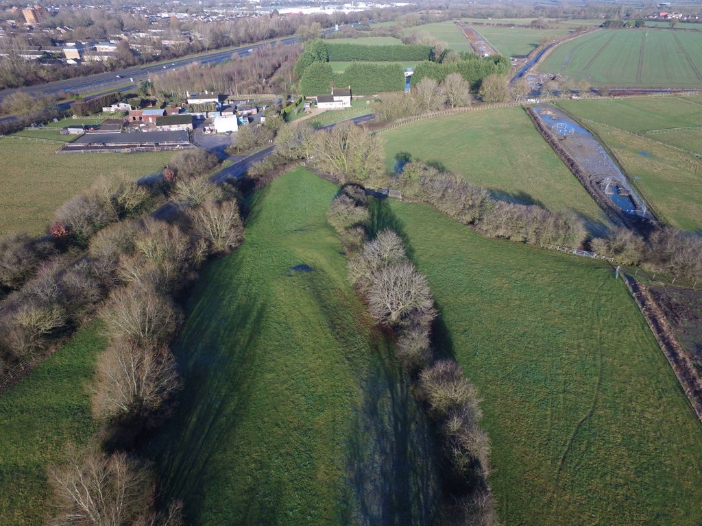 Aerial photo by Neil B. Maw