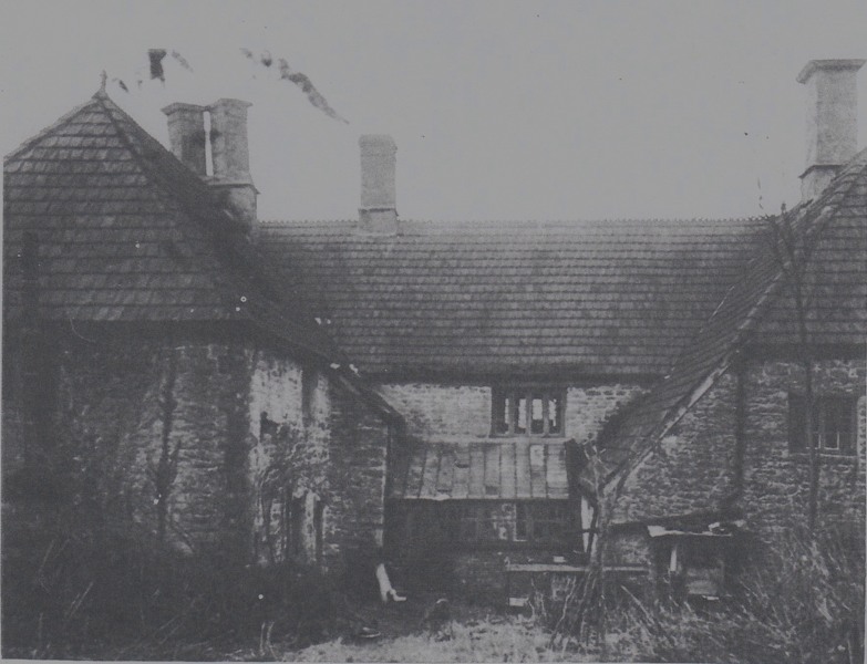 Callas Manor, Wanborough, rear view from 1946