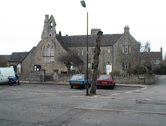 Front of Shrivenham School where the concert was held