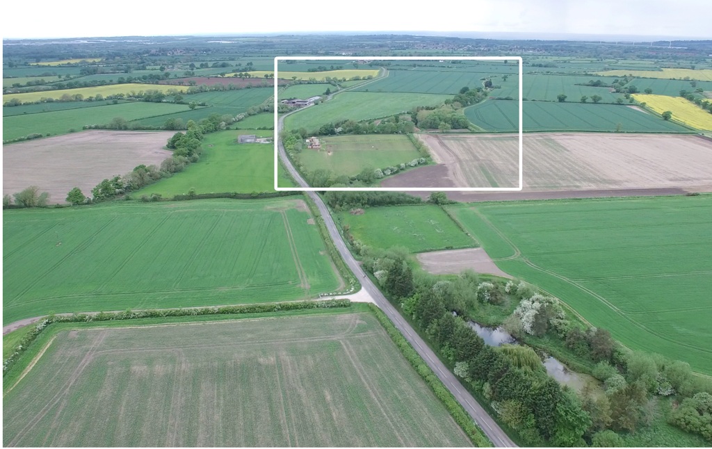 Location of North Mill looking from Ashbury towards Shrivenham. Photo by Neil B. Maw