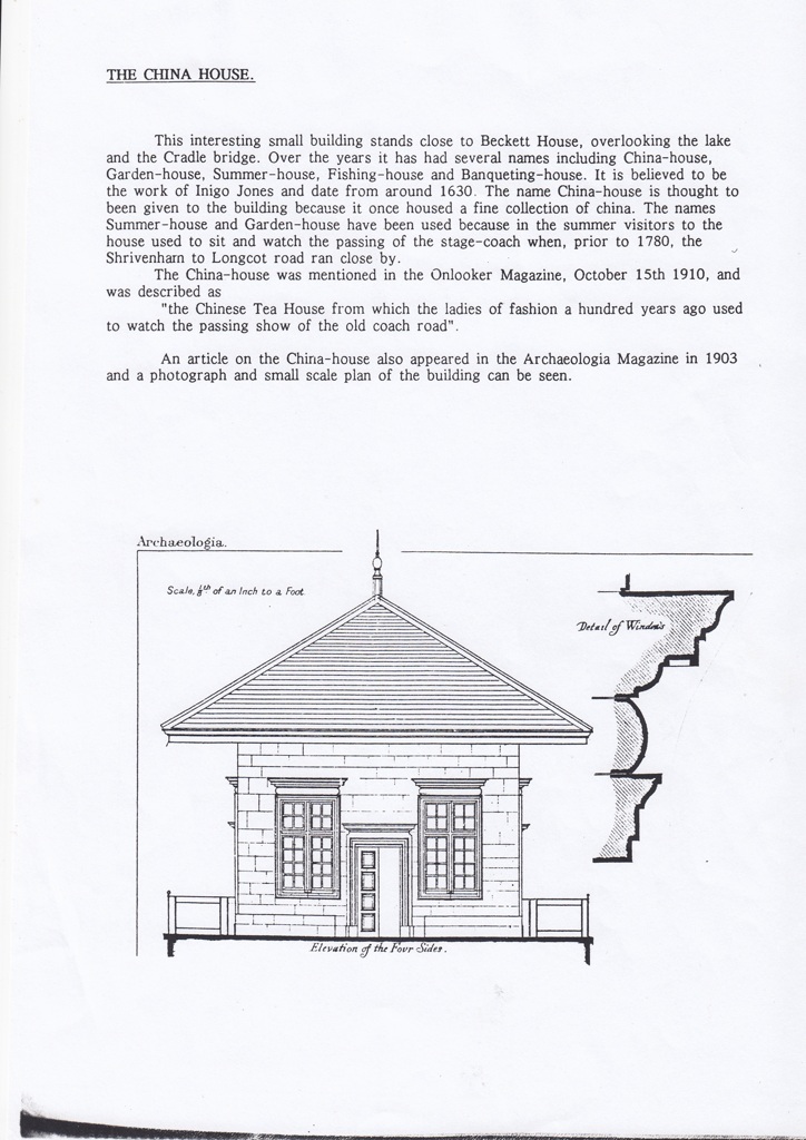 Short article on the Summer House