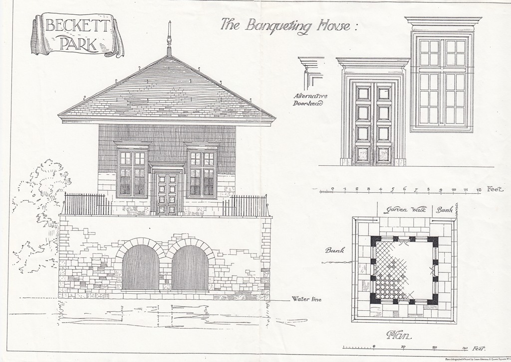 Drawing of the Summer house 