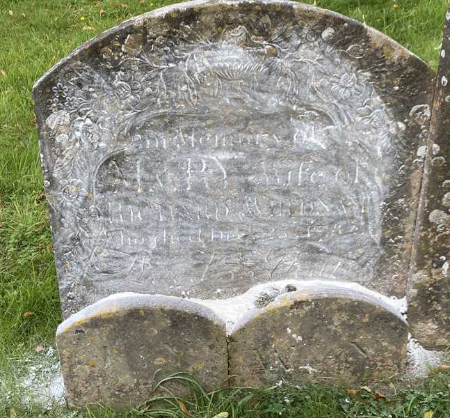 A gravestone from 1782 for the History category image