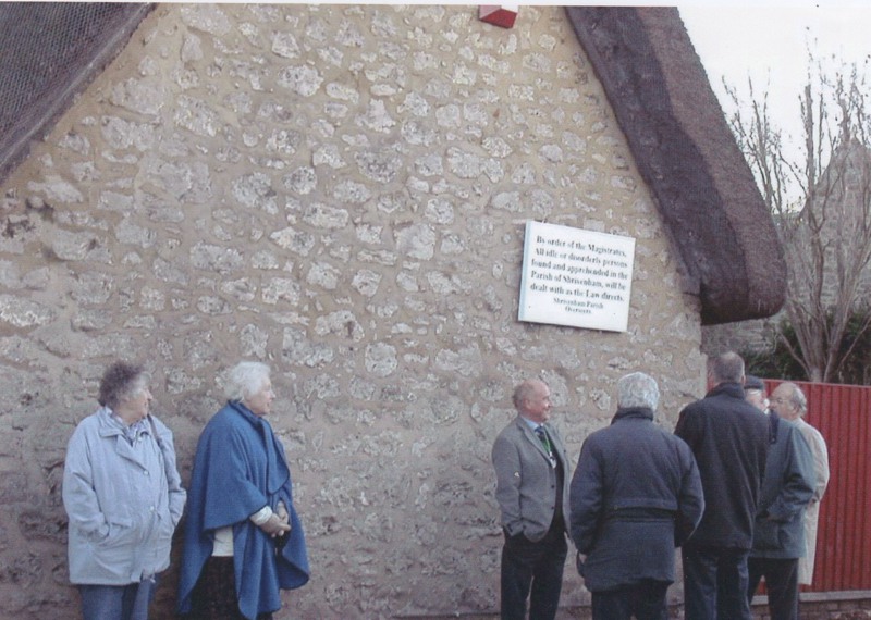 Board on the cottage